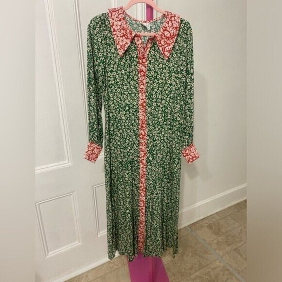 NWOT Fresha London Lia Midi Dress - Picture 5 of 10